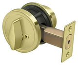Deltana CL200LA-3 polished brass single cylinder deadbolt