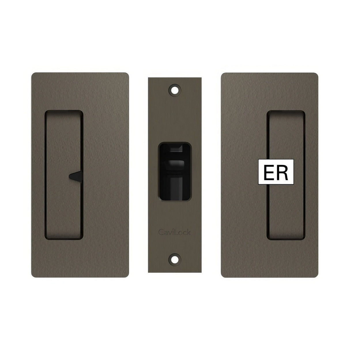 Cavilock CL205D0036 privacy in satin stainless, additional view