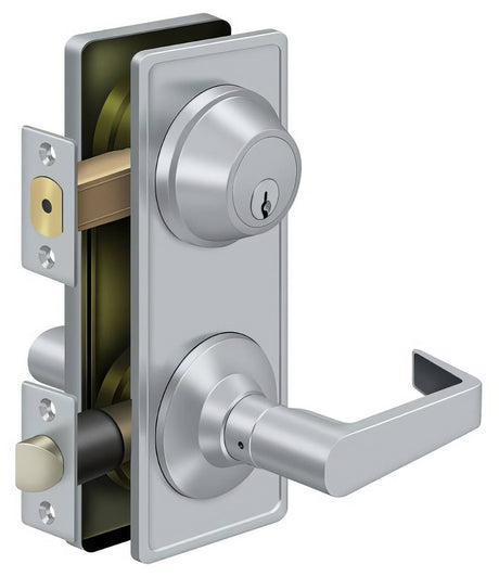 Deltana CL308ILC-26D brushed chrome interconnect