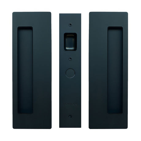 Cavilock CL400A0429 matte black passage magnetic latching