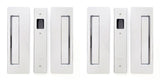 Cavilock CL400D0026 chrome passage pocket door set