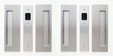 Cavilock CL400D0125 satin chrome passage pocket door set