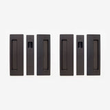Cavilock CL400D0225 oil rubbed bronze passage pocket door set
