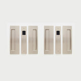 Cavilock CL400D0325 satin nickel passage pocket door set