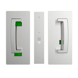 Cavilock CL406B0129 satin chrome privacy pocket door lock