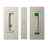 Cavilock CL406B0328 satin nickel privacy pocket door lock