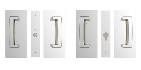 Cavilock CL406D0029 bright chrome passage magnetic latching