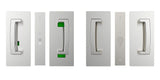 Cavilock CL406D0138 satin chrome privacy pocket door lock