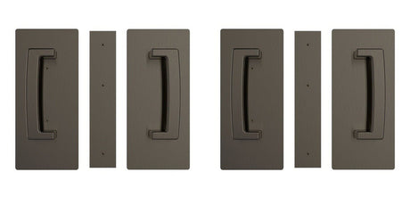 Cavilock CL406D0226 CL406D026 ADA Bi-Parting Passage Pocket Door Set for 1-3/4 Inch Door Thickness Oil Rubbed Bronze