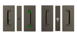 Cavilock CL406D0238 oil rubbed bronze privacy pocket door lock