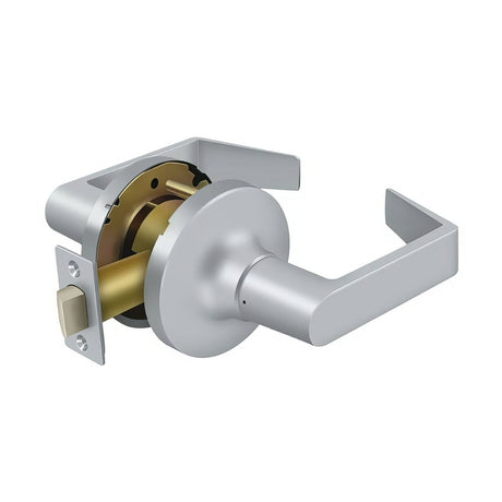 Deltana CL501FLC-26D brushed chrome passage door lever