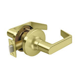 Deltana CL501FLC-3 polished brass passage door lever