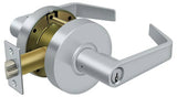 Deltana CL504EVC-26D brushed chrome storeroom door lever
