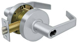 Deltana CL509ECCNC-26D brushed chrome classroom door lever