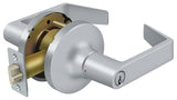 Deltana CL509FLC-26D brushed chrome classroom door lever