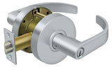 Deltana CL604EVC-26D brushed chrome storeroom door lever
