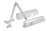 Copper Creek CL8600BF-AL door closer in polished brass, additional view