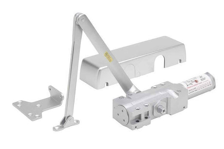 Copper Creek CL8844BF-AL door closer in polished brass, additional view