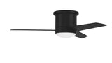 Craftmade CLE44FB3 flat black ceiling fan blades included