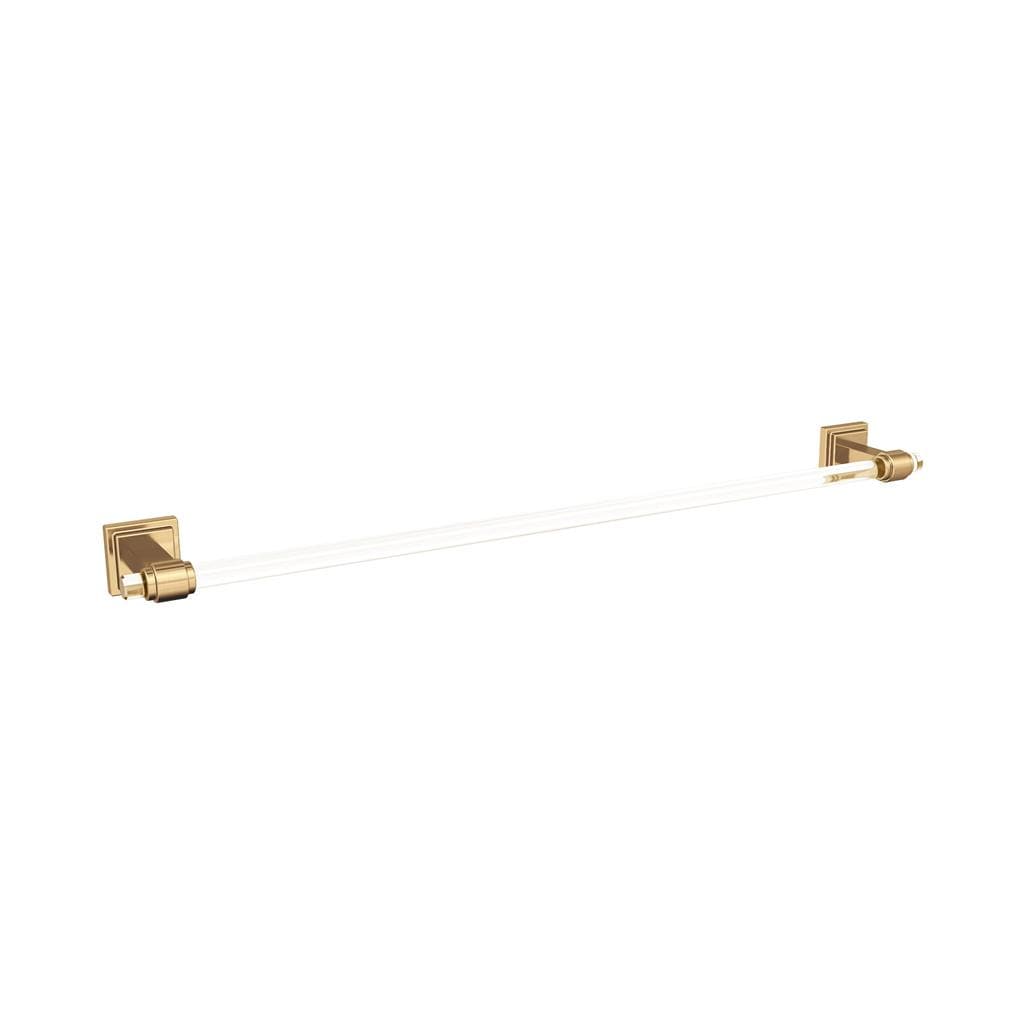 Amerock BH36064CCZ Glacio Clear/Champagne Bronze 24 inch (610mm) Towel Bar