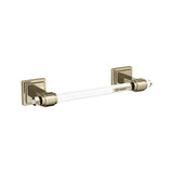 Amerock BH36065CBBZ Glacio Clear/Golden Champagne 8 inch (203mm) Towel Bar