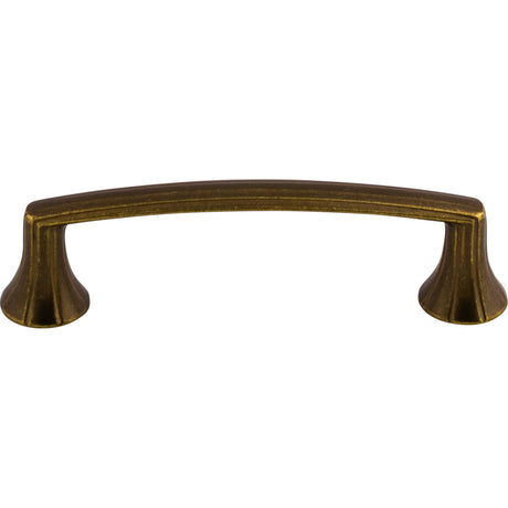 Top Knobs M957 Rue 3 3/4" Center to Center Bar Pull German Bronze
