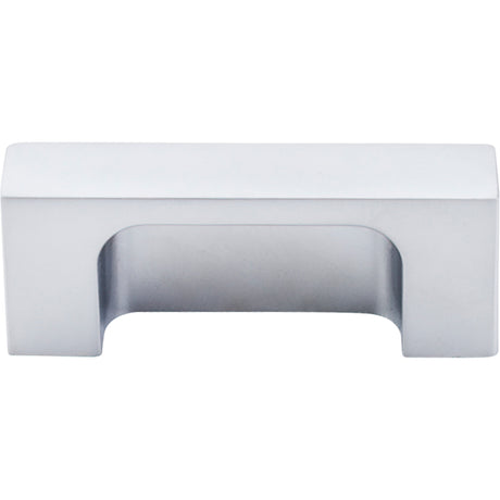 Top Knobs TK275ALU Modern Metro 2" Center to Center Finger Pull Aluminum