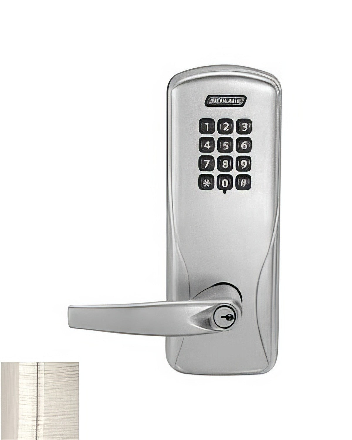 Schlage CO100CY70KPATH619 Athens, CO-Series keypad entry keypad entry door lever, additional view