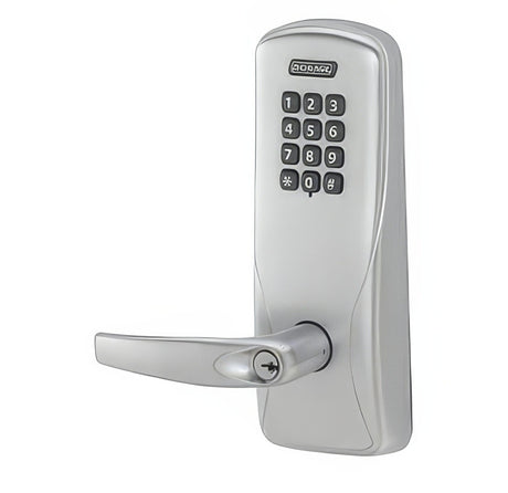 Schlage CO100MS70KPATH626 satin chrome keypad entry door lever