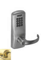 Schlage CO100MS70KPSPA605 polished brass keypad entry door lever