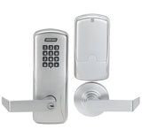 Schlage CO200MS70KPRHO626 satin chrome keypad entry door lever