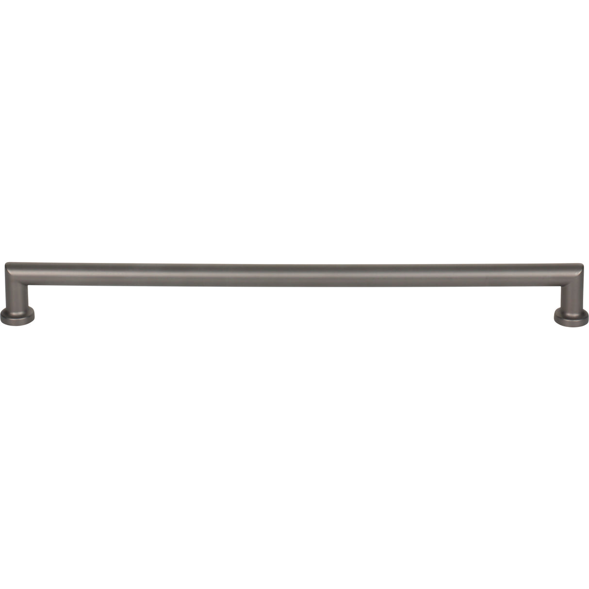 Top Knobs TK3156AG Morris 12" Center to Center Bar Pull Ash Gray