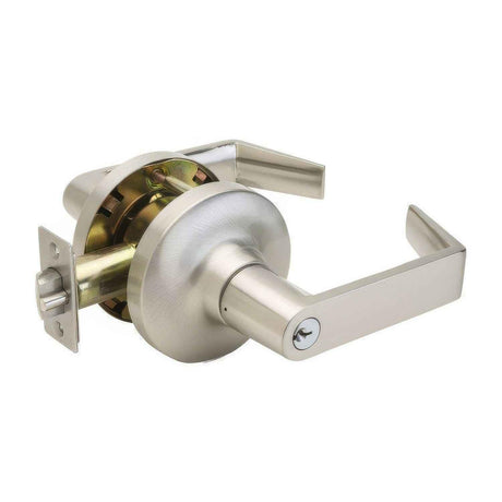 Copper Creek AL7250SS AL7250 Avery Heavy Duty Keyed Entry Storeroom Lever Satin Stainless