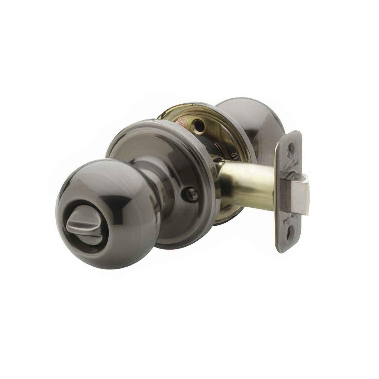 Copper Creek BK2030AN BK2030 Ball Style Privacy Door Knob Antique Nickel