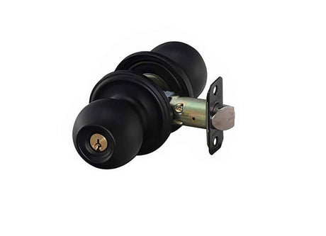 Copper Creek BK2040BC black keyed entry door knob