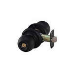 Copper Creek BK2040BC BK2040 Ball Style Keyed Entry Door Knob Black