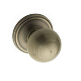 Copper Creek BK2090AB BK2090 Ball Style Dummy Door Knob Antique Brass