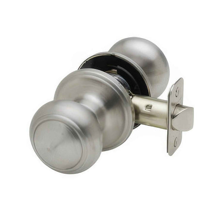 Copper Creek CK2020SS satin stainless passage door knob