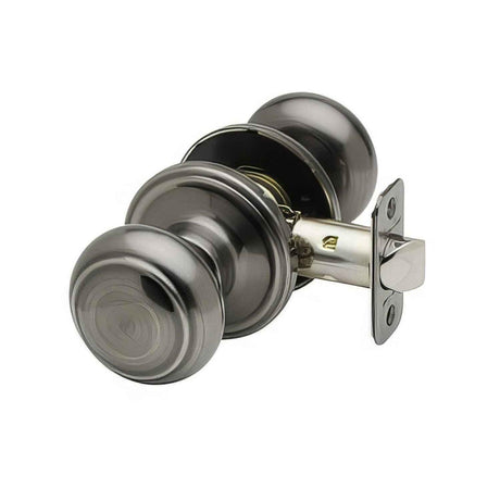 Copper Creek CK2020AN CK2020 Colonial Style Passage Door Knob Antique Nickel