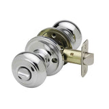 Copper Creek CK2030PS CK2030 Colonial Style Privacy Door Knob Polished Stainless