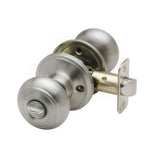 Copper Creek CK2030SS CK2030 Colonial Style Privacy Door Knob Satin Stainless