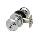 Copper Creek CK2040PS CK2040 Colonial Style Keyed Entry Door Knob Polished Stainless