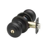 Copper Creek CK2040TB CK2040 Colonial Style Keyed Entry Door Knob Tuscan Bronze