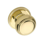 Copper Creek CK2090PB CK2090 Colonial Style Dummy Door Knob Polished Brass