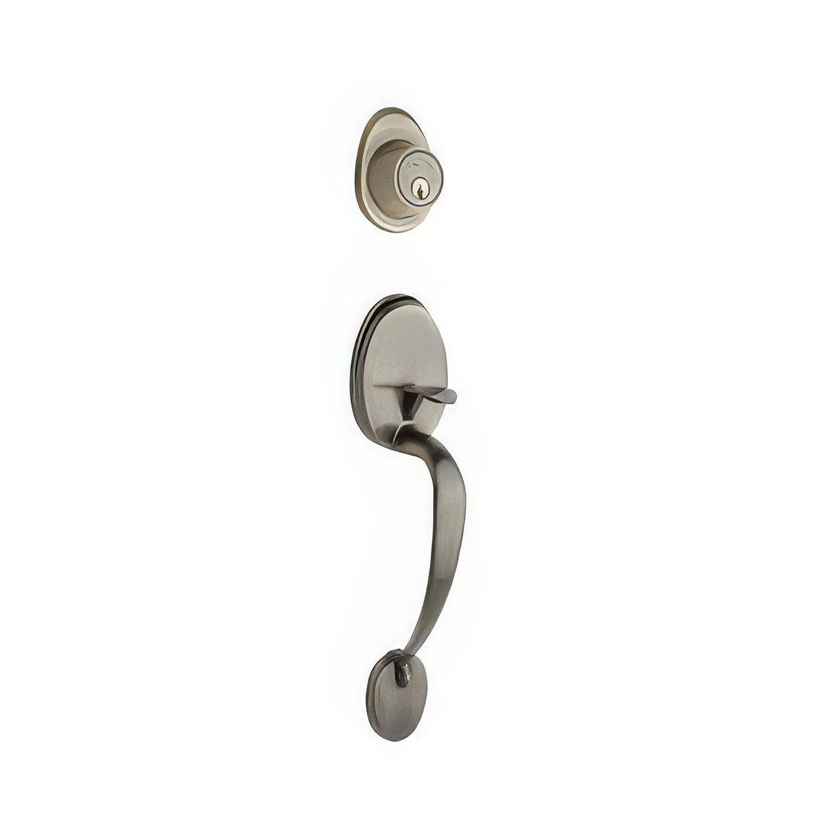 Copper Creek CZ2610AB CZ2610 Colonial Single Cylinder Handleset Antique Brass
