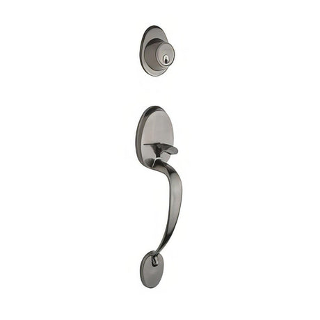 Copper Creek CZ2610AN CZ2610 Colonial Single Cylinder Handleset Antique Nickel