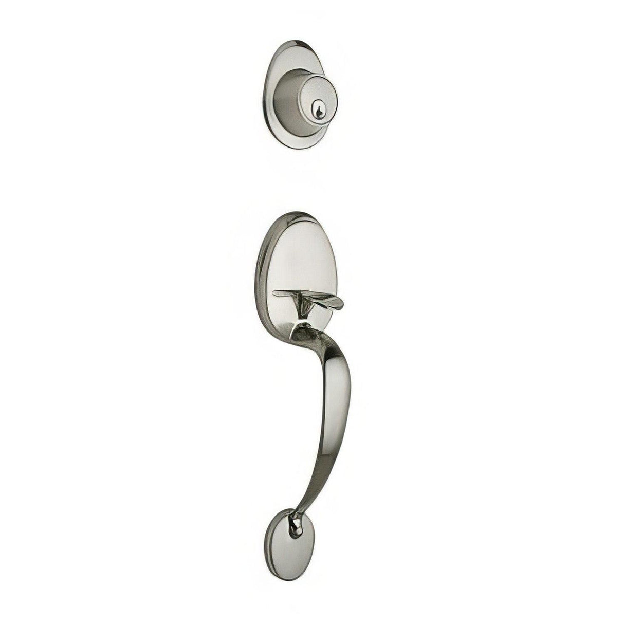 Copper Creek CZ2610SS CZ2610 Colonial Single Cylinder Handleset Satin Stainless