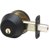 Copper Creek DB2410BC DB2410 Single Cylinder Deadbolt Black