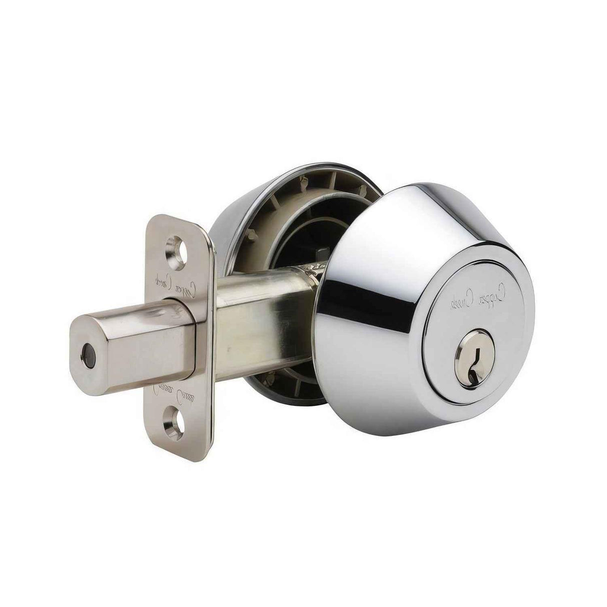 Copper Creek DB2420PS DB2420 Double Cylinder Deadbolt Polished Stainless