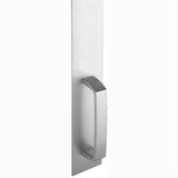 Copper Creek ED-ESCDMY-AL Pull Handle Escutcheon (No Cylinder) Aluminum